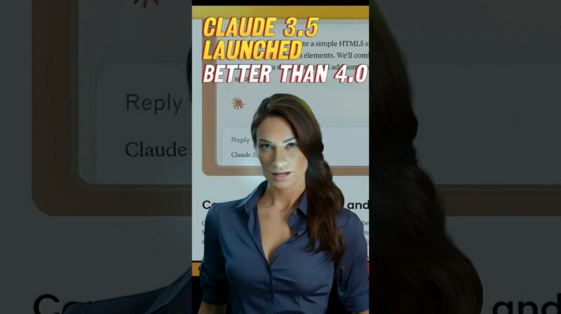 Claude 3.5 Sonnet better than GPT 4o launched #shorts